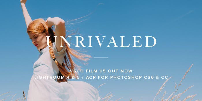 Visual Supply Co announces VSCO Film 05: The Archetype Films Collection Visual Supply Co announces VSCO Film 05: The Archetype Films Collection