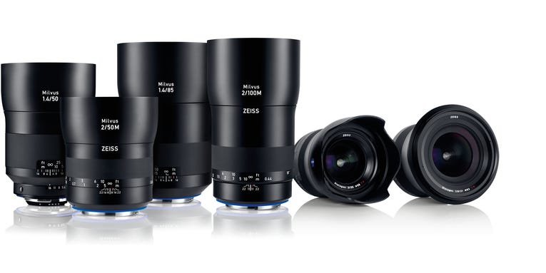 New Gear: Zeiss Milvus Prime Lenses For DSLRs New Gear: Zeiss Milvus Prime Lenses For DSLRs