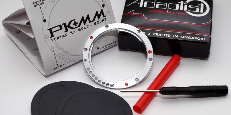 PK+MM Mount Adapts Nikon, Olympus, and Other Lenses On Pentax Cameras PK+MM Mount Adapts Nikon, Olympus, and Other Lenses On Pentax Cameras