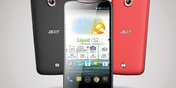 New Gear: Acer Liquid S2 Smartphone Records 4K Video New Gear: Acer Liquid S2 Smartphone Records 4K Video