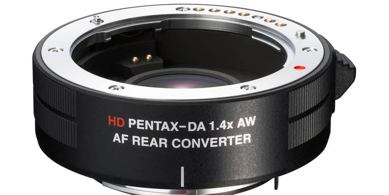 New Gear: Pentax 1.4x Rear Converter Tele-Extender New Gear: Pentax 1.4x Rear Converter Tele-Extender