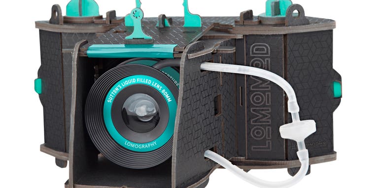 Lomography’s build-it-yourself camera in a box has a crazy liquid filled lens Lomography’s build-it-yourself camera in a box has a crazy liquid filled lens