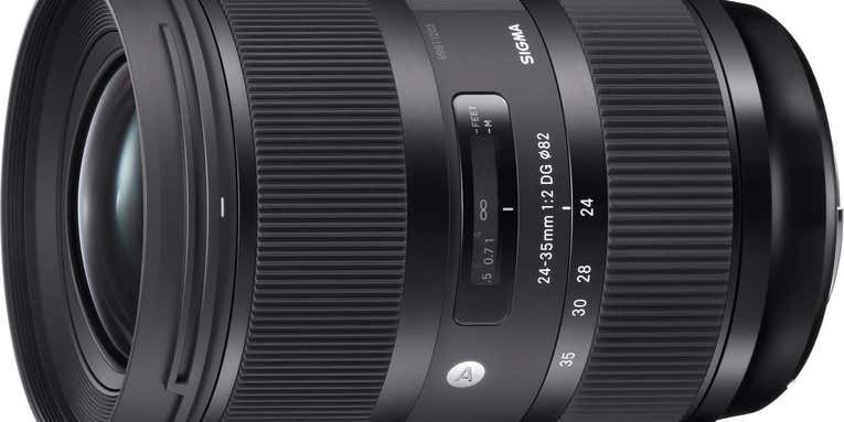 New Gear: Sigma’s 24-35mm F/2 DG HSM Art Full-Frame Zoom Lens Is the First of Its Kind (Updated) New Gear: Sigma’s 24-35mm F/2 DG HSM Art Full-Frame Zoom Lens Is the First of Its Kind (Updated)